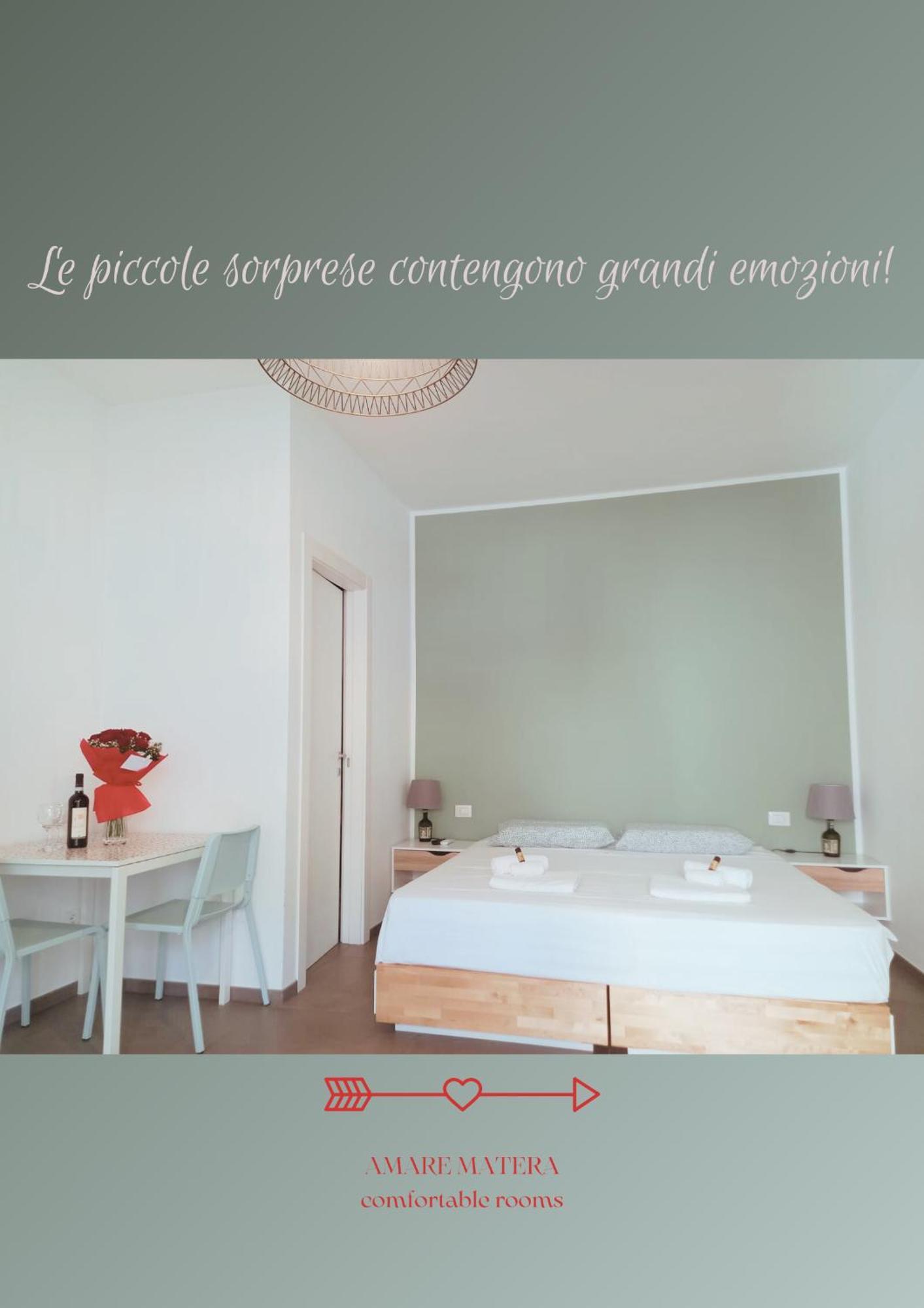 Amare Matera Comfortable Rooms Eksteriør billede